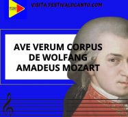 Ave Verum Corpus de Wolfang Amadeus Mozart