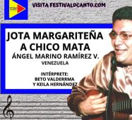 «Jota margariteña a Chico Mata» de Ángel Marino Ramírez V.