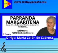 «Parranda margariteña» dirigida por María Colón de Cabrera
