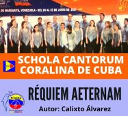 «Réquiem Aeternam» de Calixto Álvarez (Coralina de Cuba)